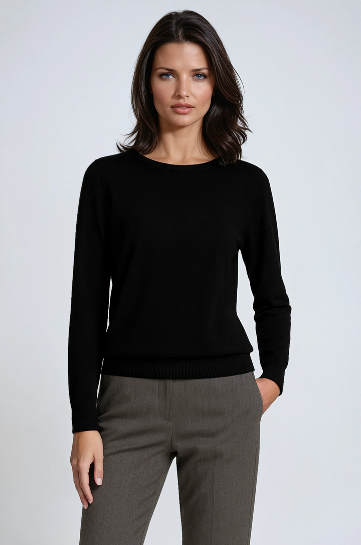 Women's Sweater | Long Sleeves and Round Neckline