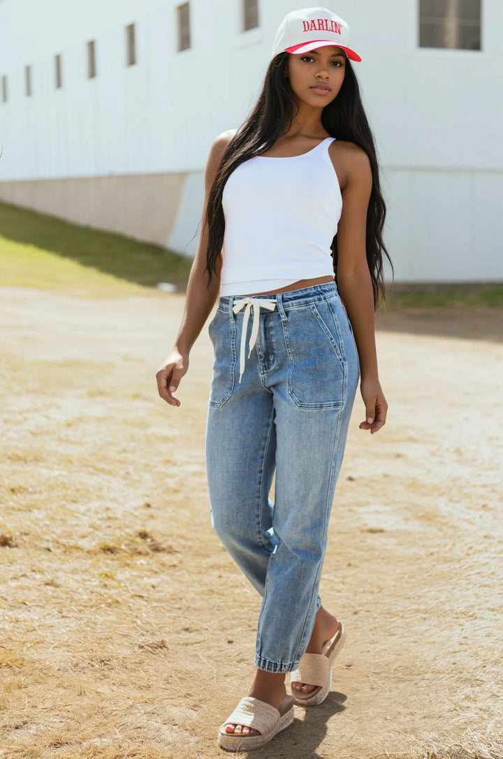 Noelle | Joggers with Drawstring