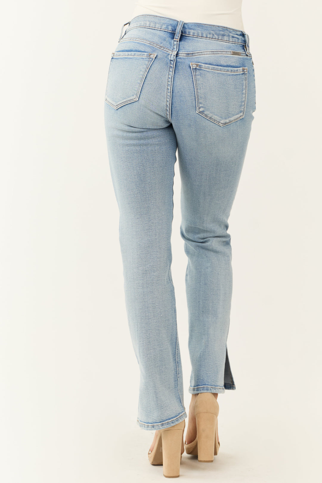 Women's Light Blue Jeans | Straight Leg