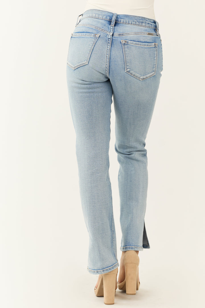 Women's Light Blue Jeans | Straight Leg