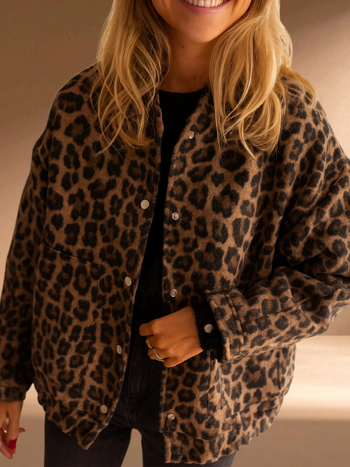 Charlene | Leopard Jacket