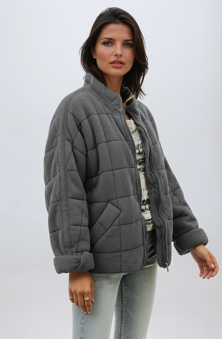 Helene | Oversized Quilted Jacket