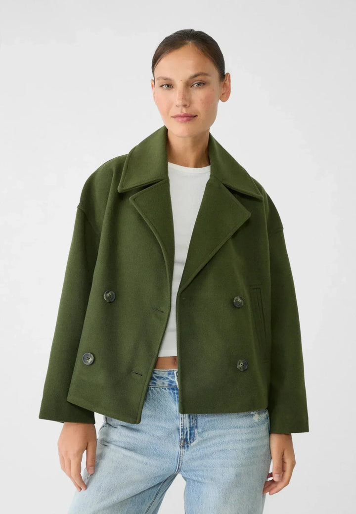 Melrani | Short Double-Breasted Coat